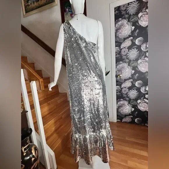 New Anthropologie x MAEVEOne-shoulder Sequin Dress$230.00
